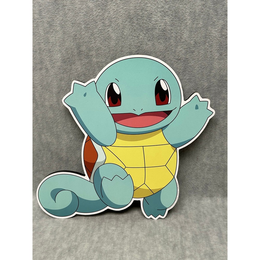 Silver Buffalo Pokemon Wall Sign Blue Squirtle Die-Cut MDF PK13201A